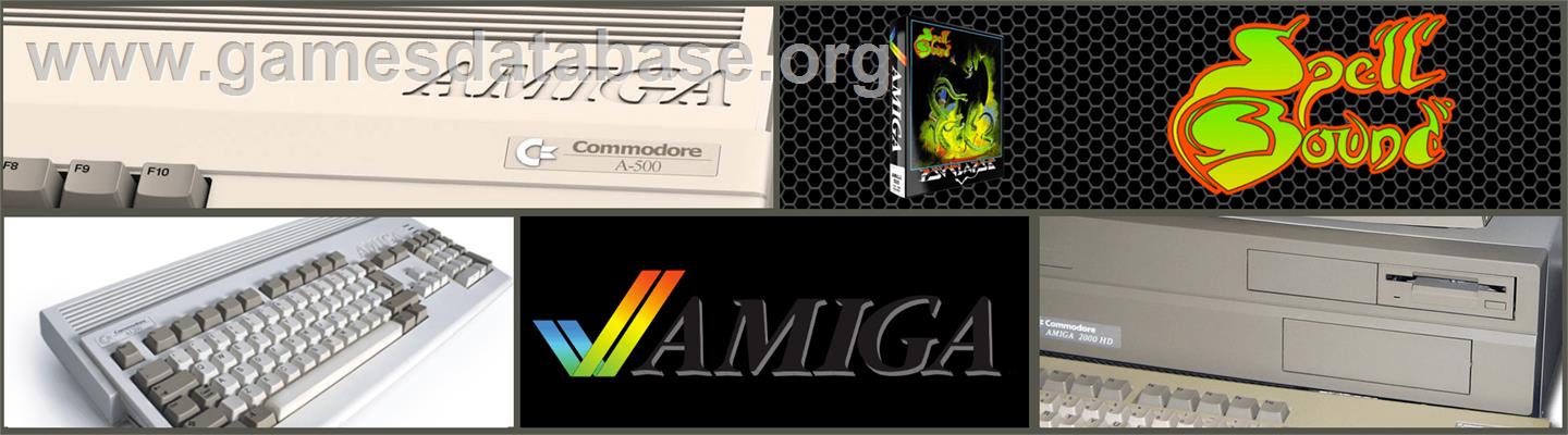 Spellbound! - Commodore Amiga - Artwork - Marquee