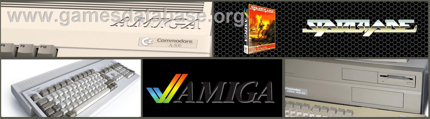 Starblade - Commodore Amiga - Artwork - Marquee