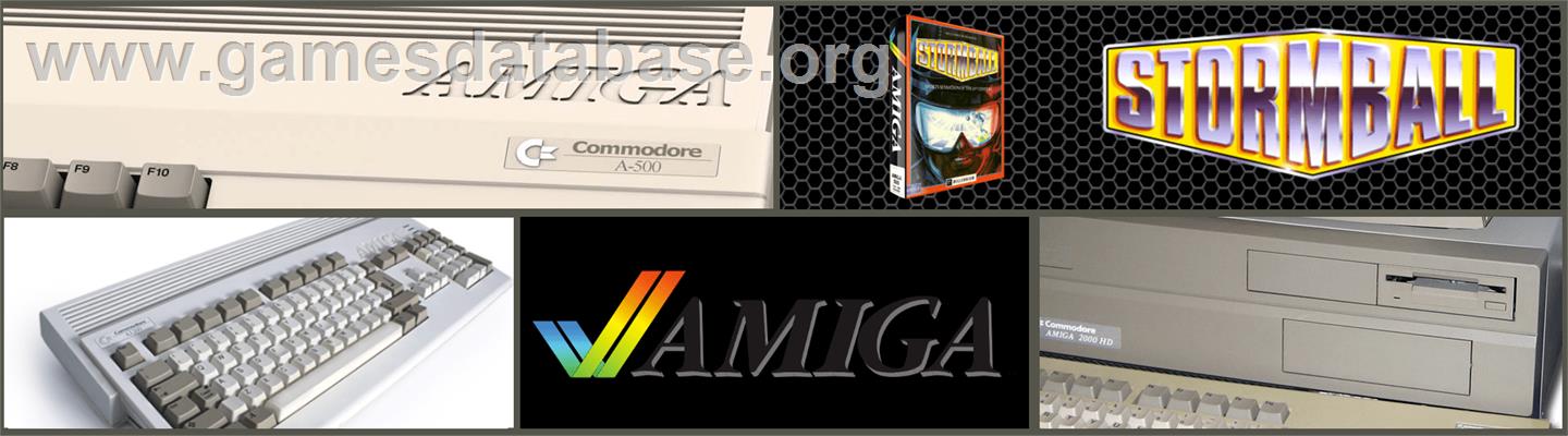Stormball - Commodore Amiga - Artwork - Marquee