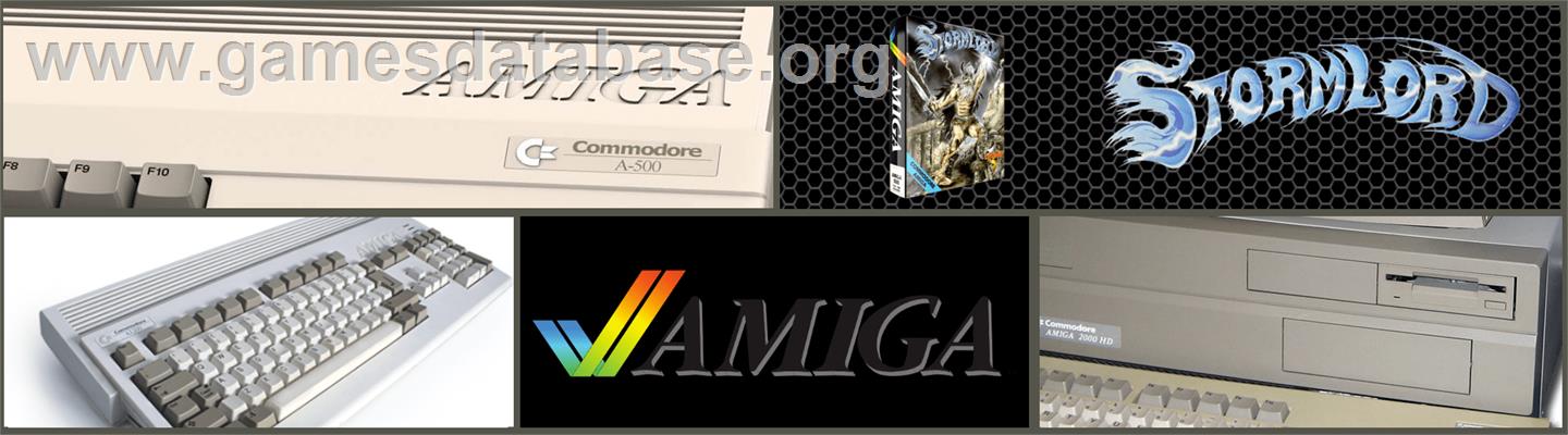 Stormlord - Commodore Amiga - Artwork - Marquee