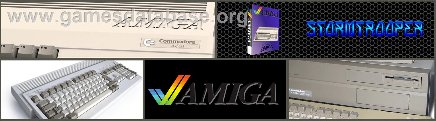 Stormtrooper - Commodore Amiga - Artwork - Marquee