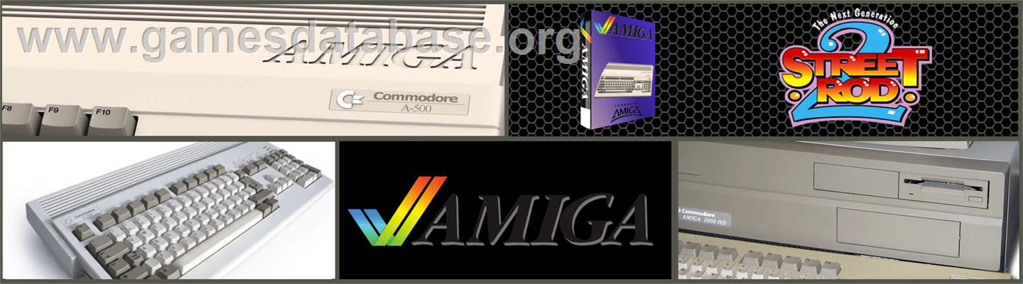 Street Rod - Commodore Amiga - Artwork - Marquee
