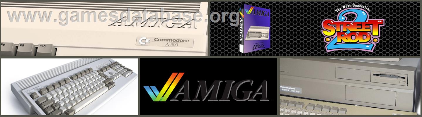 Street Rod 2 - Commodore Amiga - Artwork - Marquee