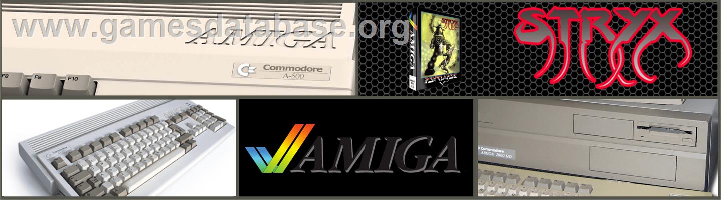 Stryx - Commodore Amiga - Artwork - Marquee