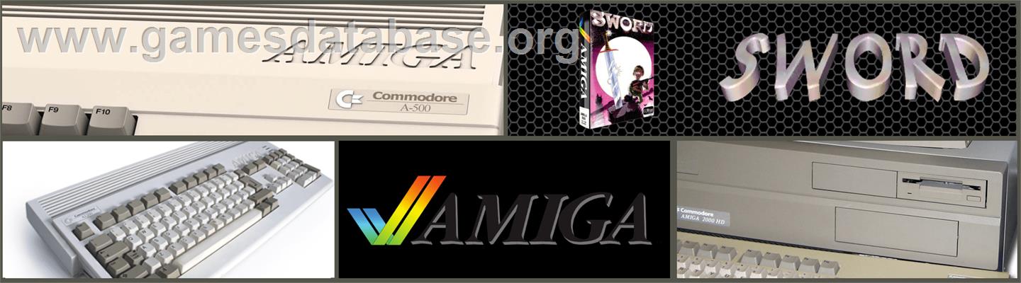Sword - Commodore Amiga - Artwork - Marquee