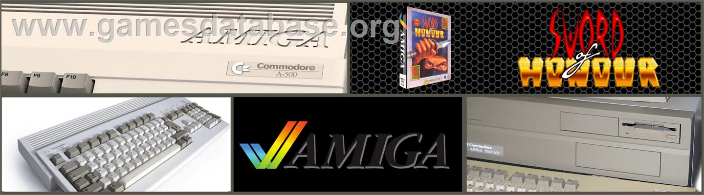 Sword of Honour - Commodore Amiga - Artwork - Marquee