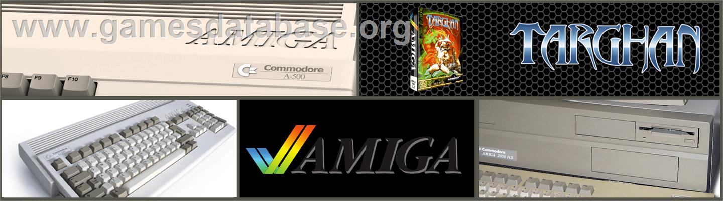 Targhan - Commodore Amiga - Artwork - Marquee