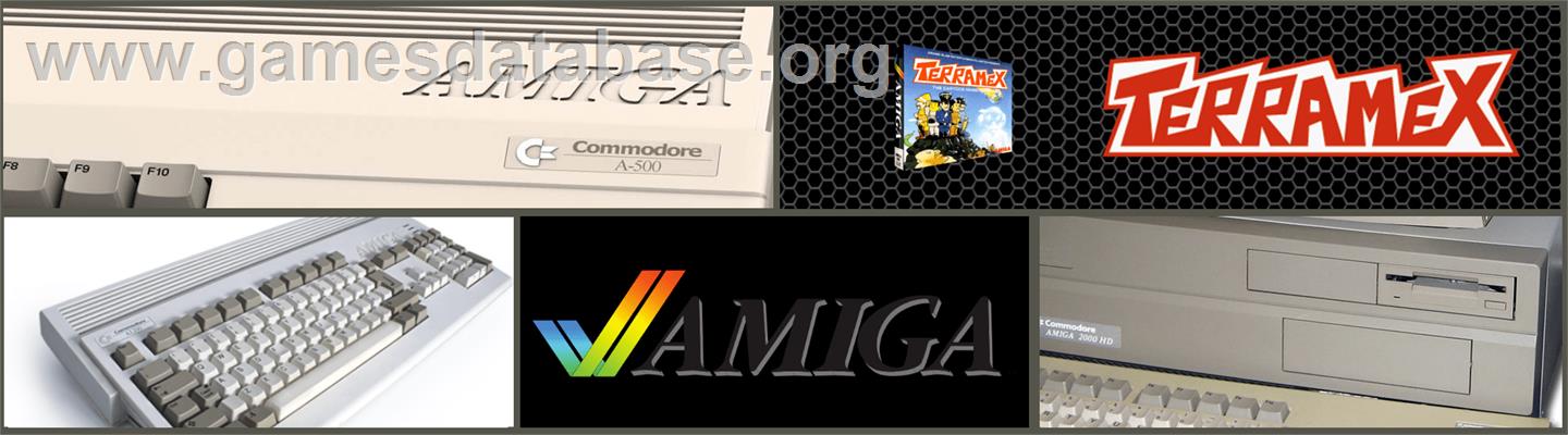 Terramex - Commodore Amiga - Artwork - Marquee