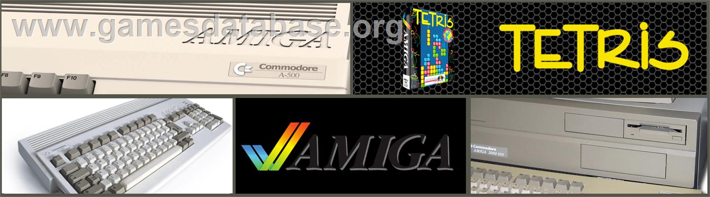 Tetris - Commodore Amiga - Artwork - Marquee