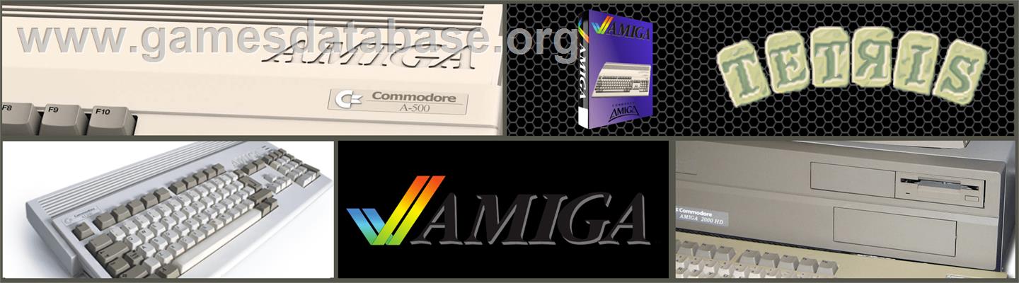 Tetris Pro - Commodore Amiga - Artwork - Marquee