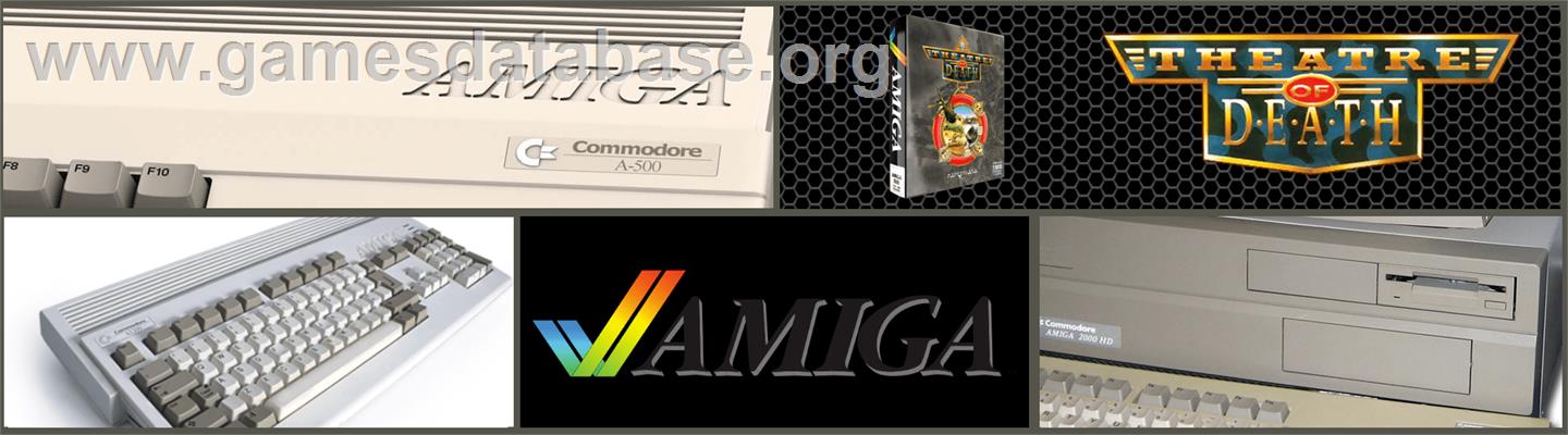 Theatre of Death - Commodore Amiga - Artwork - Marquee