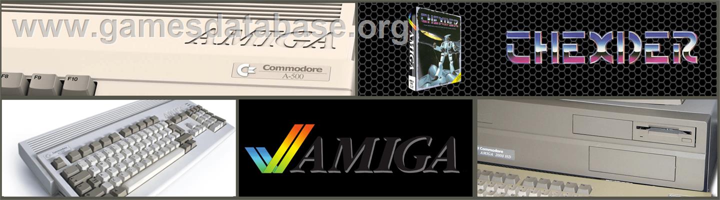 Thexder - Commodore Amiga - Artwork - Marquee