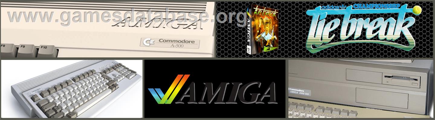 Tie Break - Commodore Amiga - Artwork - Marquee