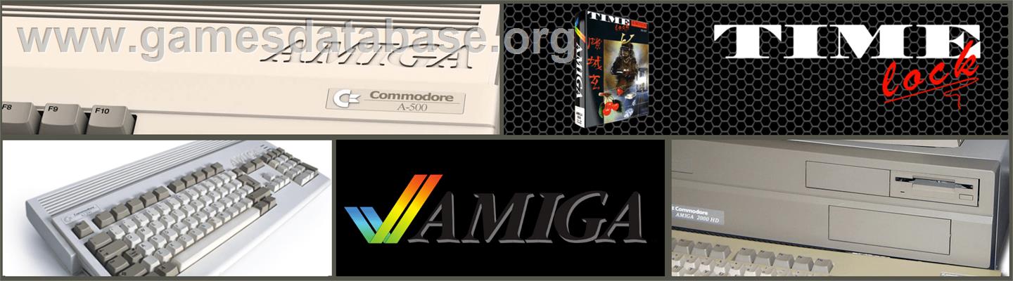 Time Lock - Commodore Amiga - Artwork - Marquee