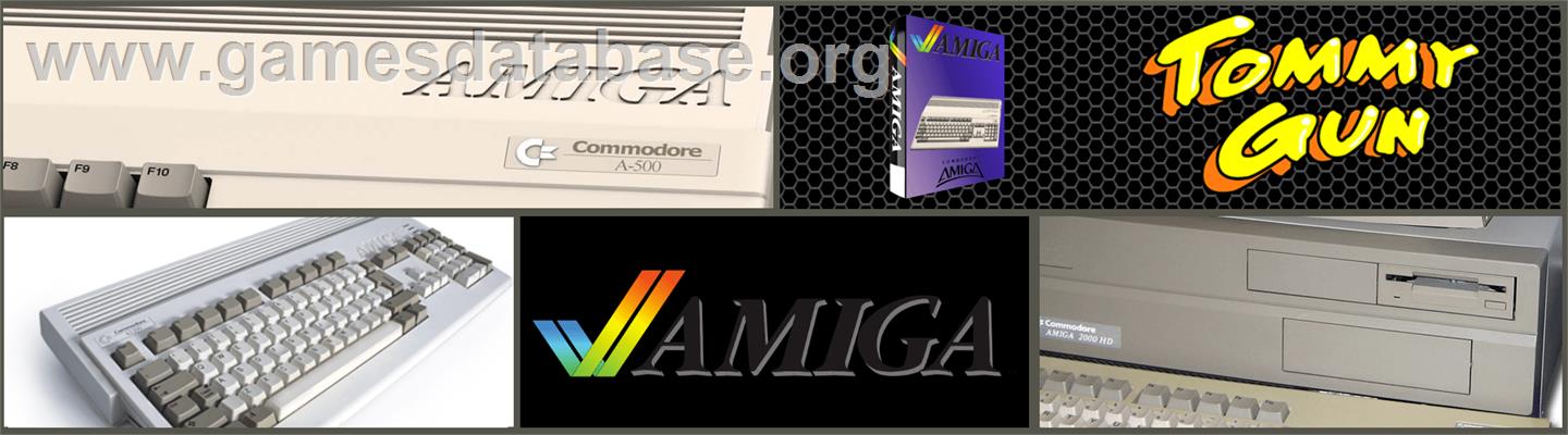Tommy Gun - Commodore Amiga - Artwork - Marquee
