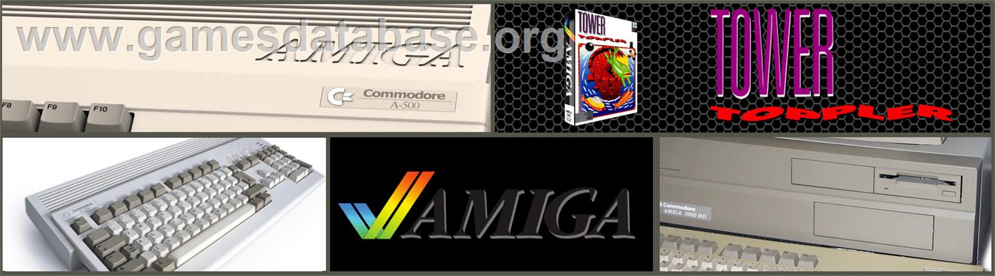 Tower Toppler - Commodore Amiga - Artwork - Marquee