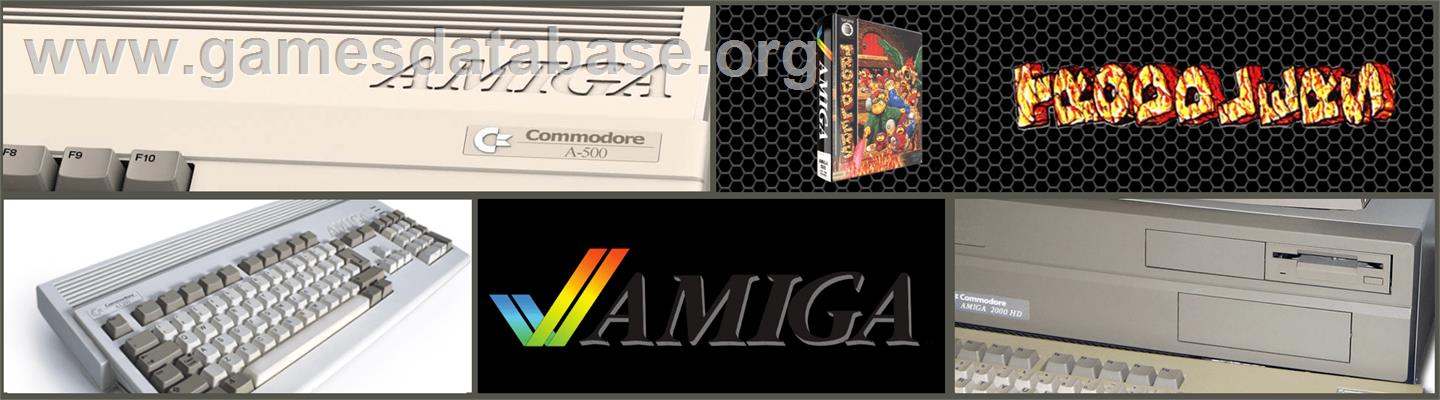 Troddlers - Commodore Amiga - Artwork - Marquee