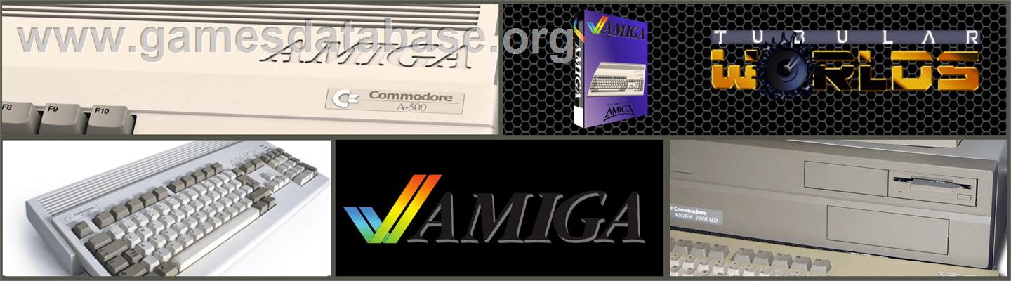 Tubular Worlds - Commodore Amiga - Artwork - Marquee