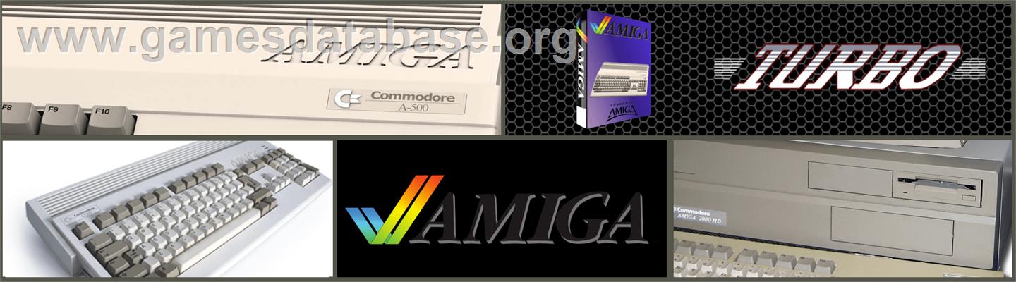 Turbo - Commodore Amiga - Artwork - Marquee