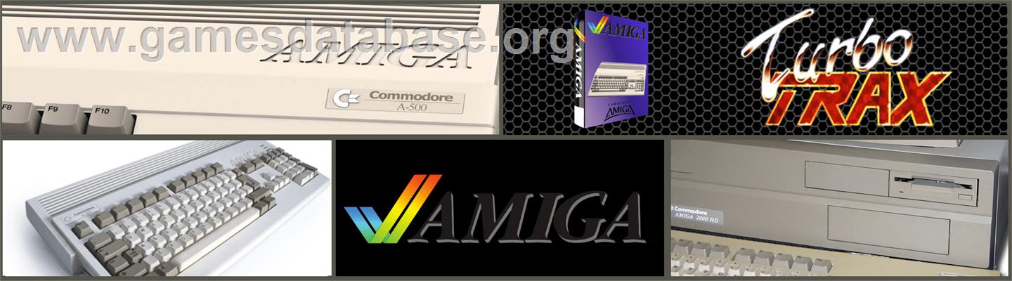 Turbo Trax (Arcane) - Commodore Amiga - Artwork - Marquee