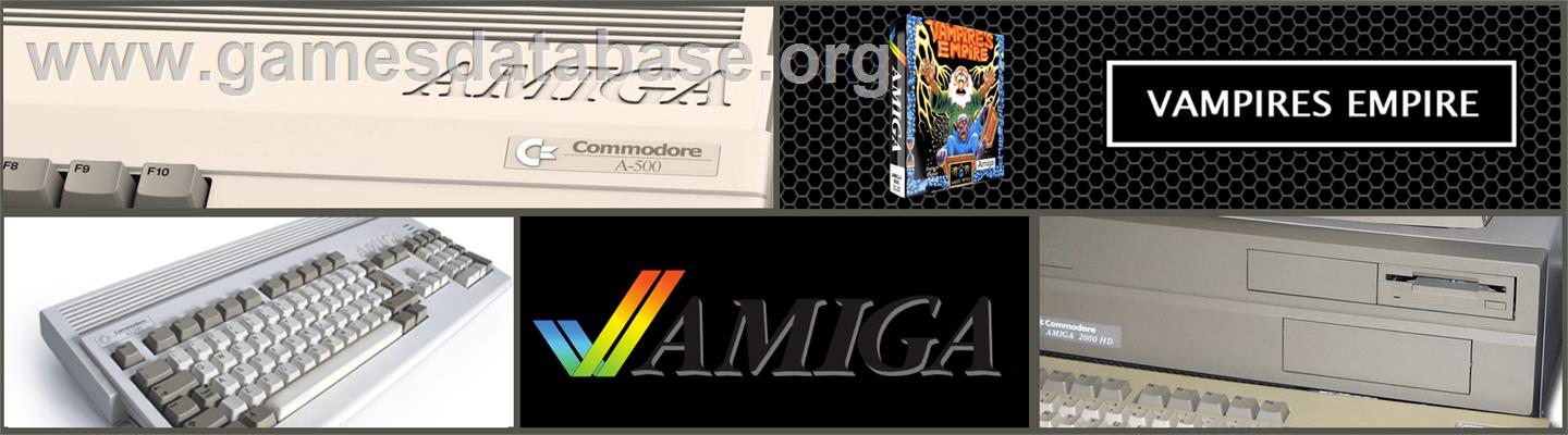 Vampire's Empire - Commodore Amiga - Artwork - Marquee