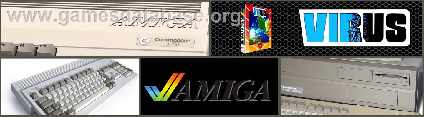 Virus - Commodore Amiga - Artwork - Marquee
