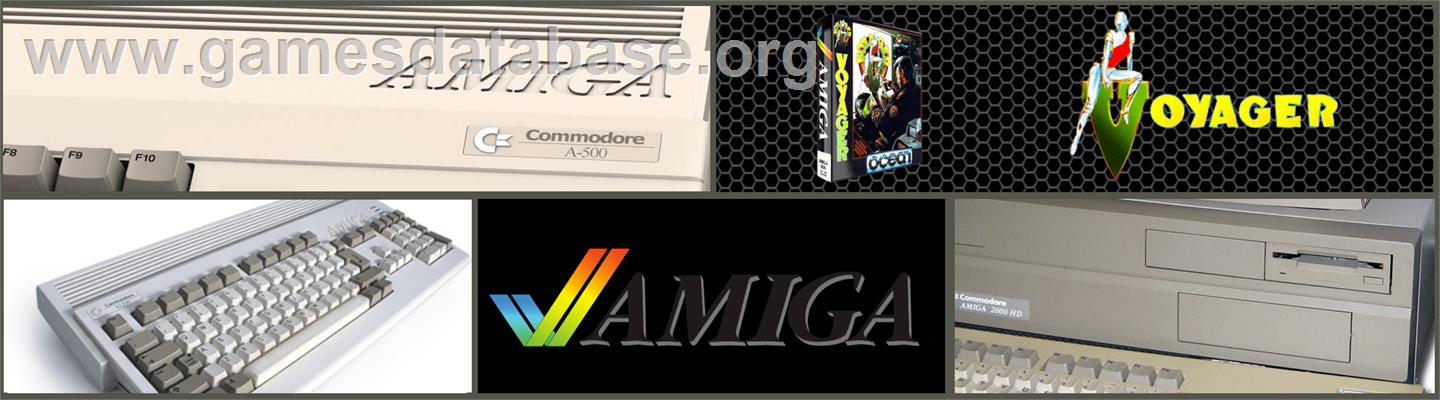 Voyager - Commodore Amiga - Artwork - Marquee