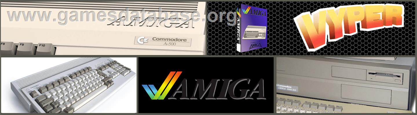 Vyper - Commodore Amiga - Artwork - Marquee