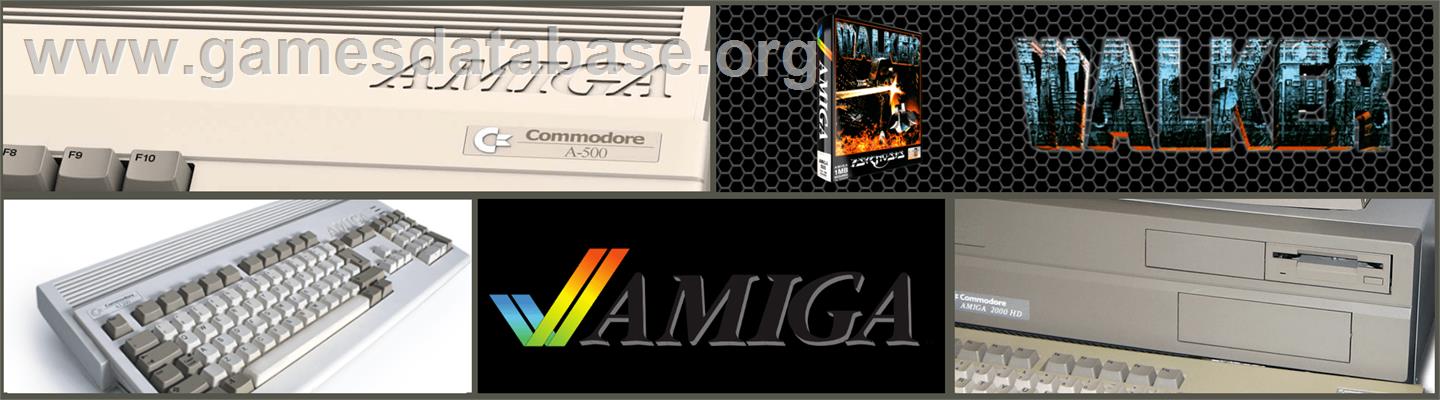 Walker - Commodore Amiga - Artwork - Marquee