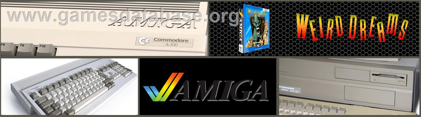 Weird Dreams - Commodore Amiga - Artwork - Marquee