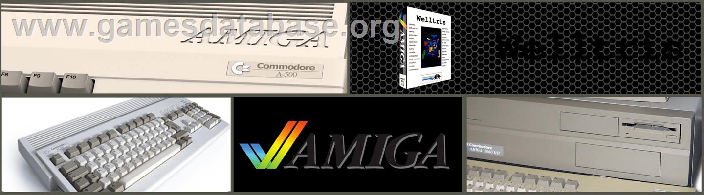 Welltris - Commodore Amiga - Artwork - Marquee