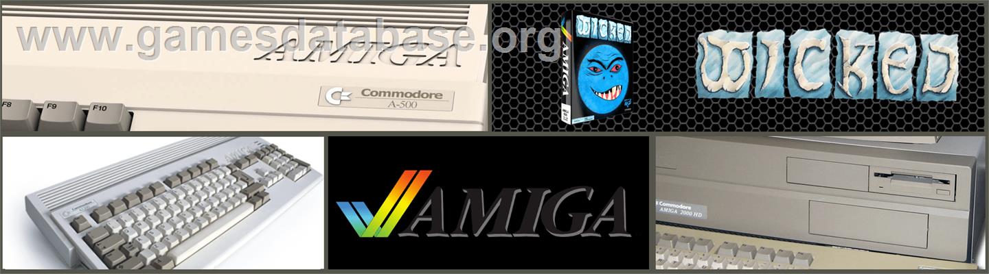 Wicked - Commodore Amiga - Artwork - Marquee