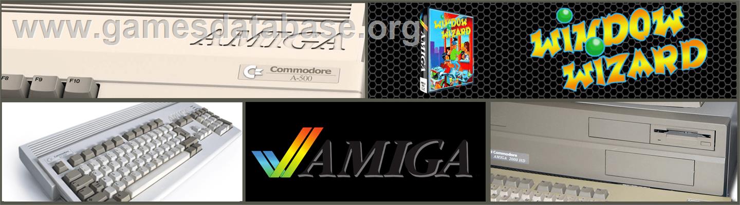 Window Wizard - Commodore Amiga - Artwork - Marquee