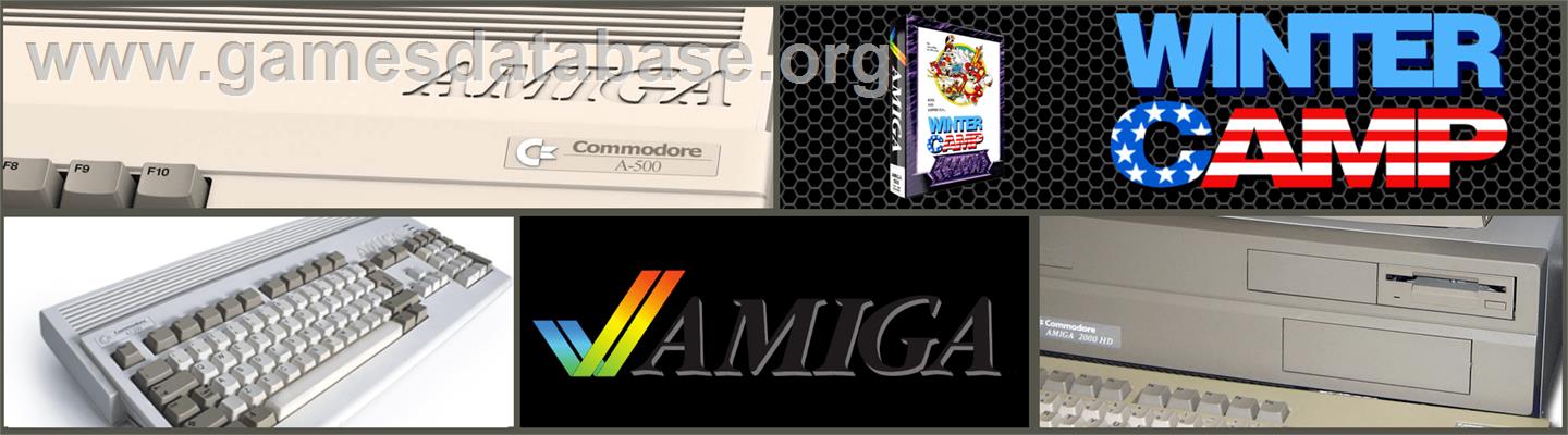 Winter Camp - Commodore Amiga - Artwork - Marquee