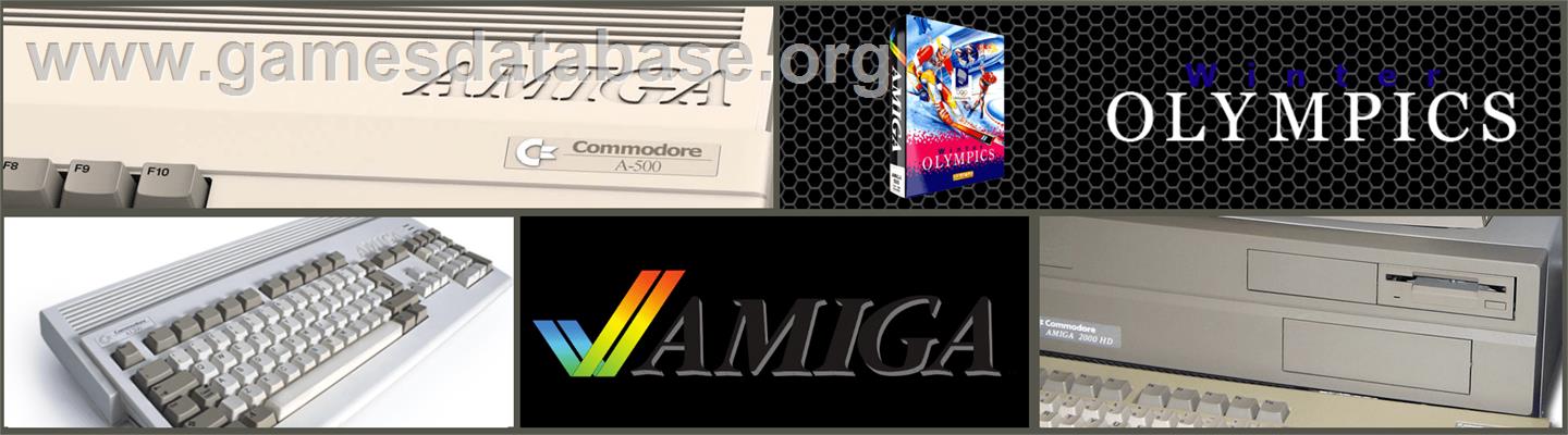 Winter Olympics: Lillehammer '94 - Commodore Amiga - Artwork - Marquee