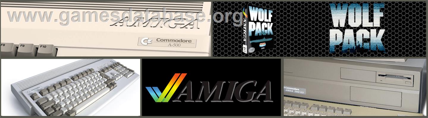 Wolfpack - Commodore Amiga - Artwork - Marquee