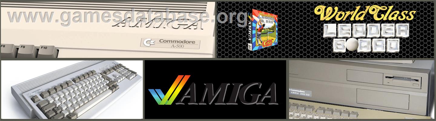 World Class Leaderboard - Commodore Amiga - Artwork - Marquee