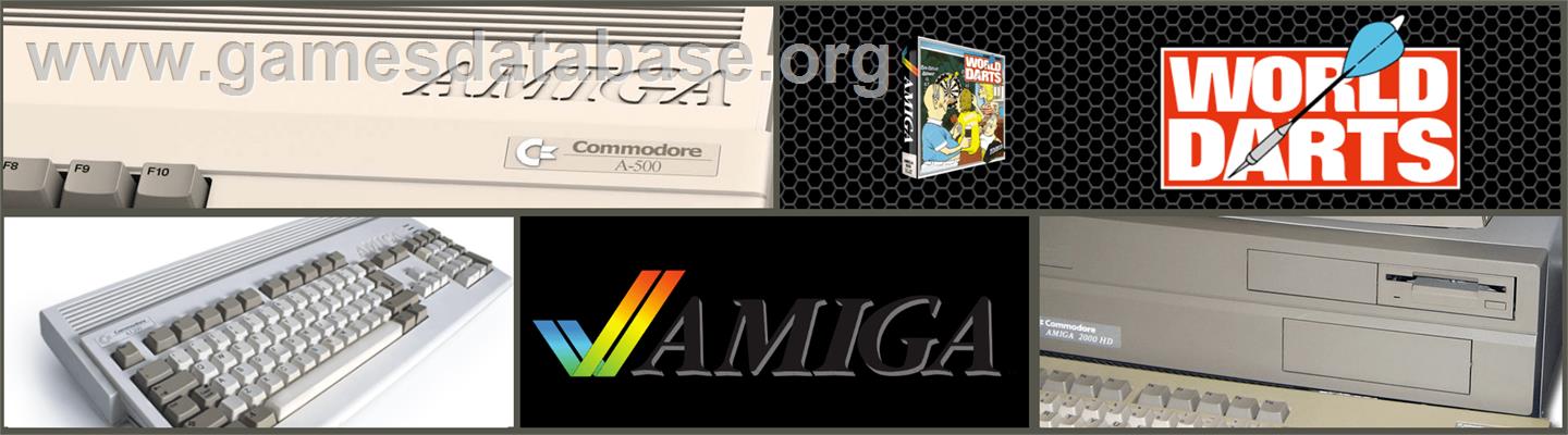 World Darts - Commodore Amiga - Artwork - Marquee