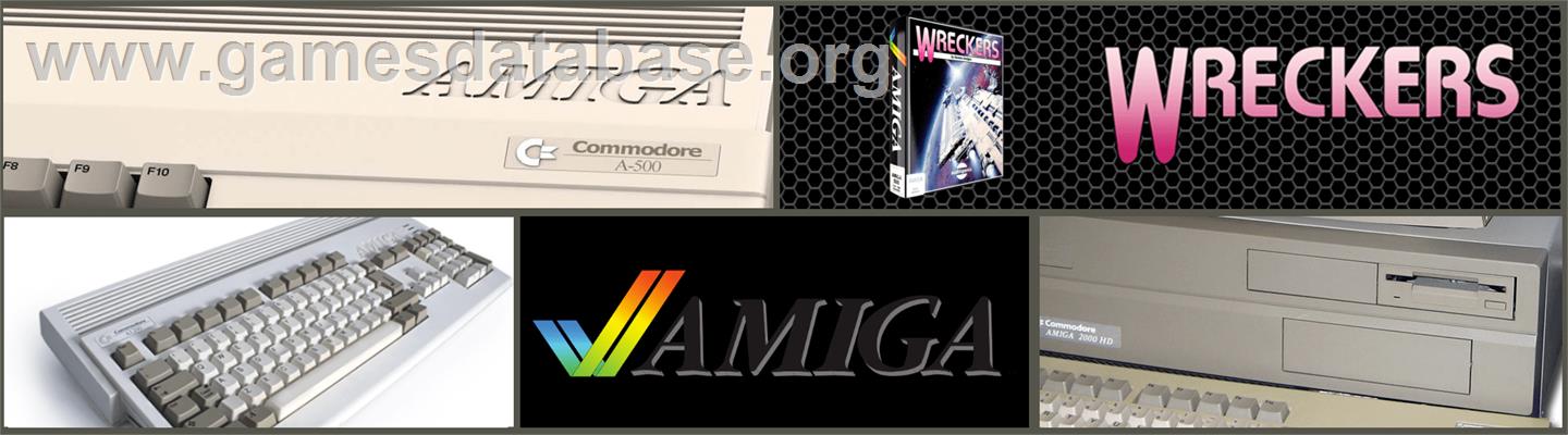 Wreckers - Commodore Amiga - Artwork - Marquee