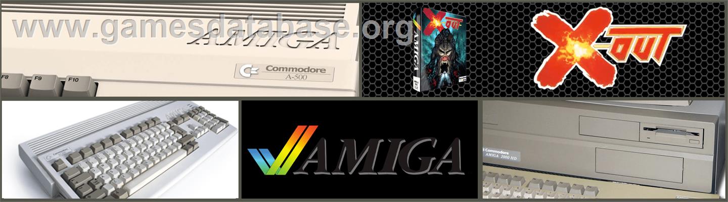 X-Out - Commodore Amiga - Artwork - Marquee