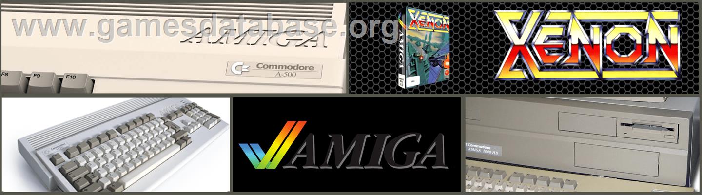 Xenon - Commodore Amiga - Artwork - Marquee