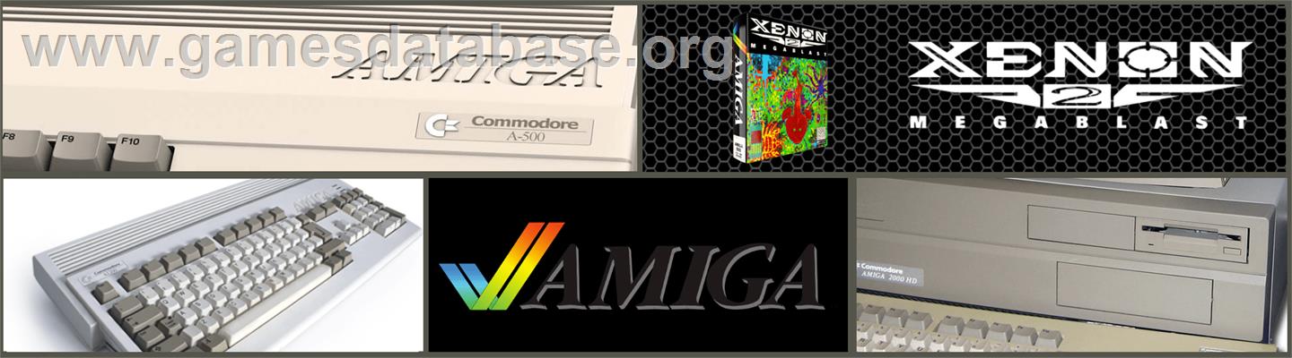 Xenon 2: Megablast - Commodore Amiga - Artwork - Marquee