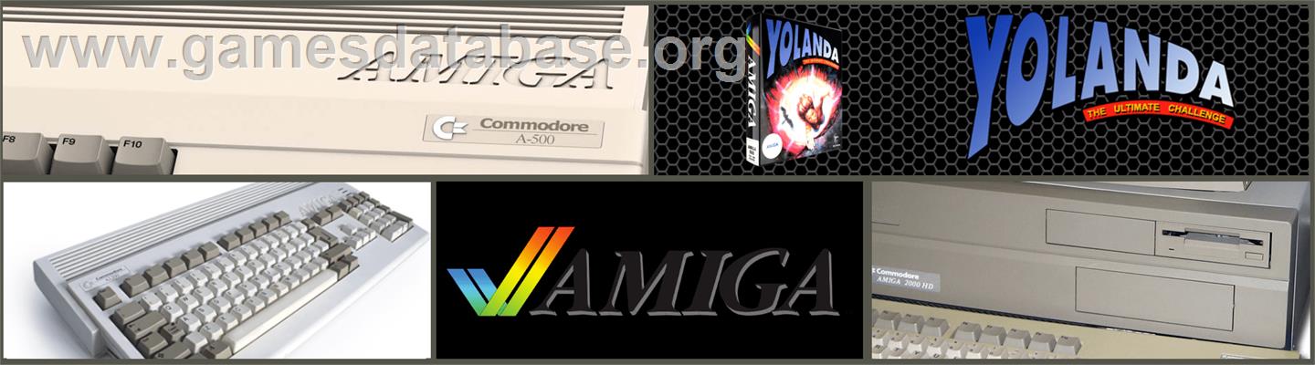 Yolanda - Commodore Amiga - Artwork - Marquee