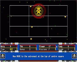 In game image of 10 out of 10 - Maths Algebra on the Commodore Amiga.