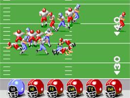 In game image of Abc Monday Night Football on the Commodore Amiga.