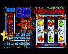 In game image of Arcade Fruit Machine on the Commodore Amiga.