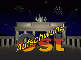 In game image of Aufschwung Ost on the Commodore Amiga.