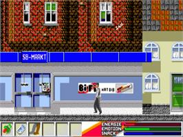 In game image of Bi-fi Roll - Snackzone on the Commodore Amiga.