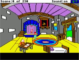 In game image of Black Cauldron on the Commodore Amiga.