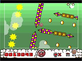 In game image of Bob's Bad Day on the Commodore Amiga.